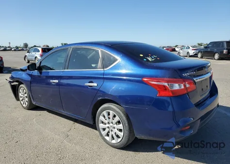 2019 Nissan Sentra S z USA, uszkodzony, nr VIN 3N1AB7APXKY359001